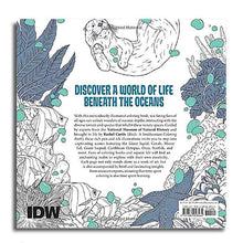 Load image into Gallery viewer, Sea Creatures: A Smithsonian Institute Coloring Book Back Cover
