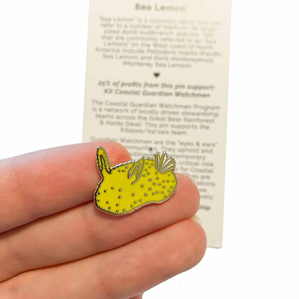 Sea Lemon Wildlife Conservation Pin
