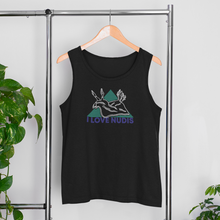Load image into Gallery viewer, Black I LOVE NUDIS Nudibranch Tank Top
