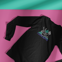 Load image into Gallery viewer, I LOVE NUDIS Nudibranch Black Long Sleeve
