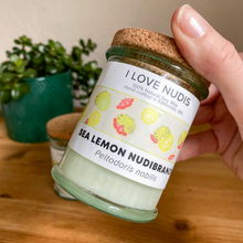 Load image into Gallery viewer, Sea Lemon Candle in Recycled Glass
