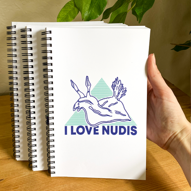 I LOVE NUDIS™ Spiral Dotted Notebook