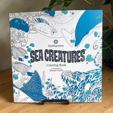 画像をギャラリービューアに読み込む, Sea Creatures: A Smithsonian Coloring Book
