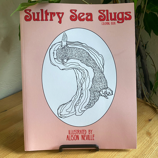 Sultry Sea Slugs Coloring Book