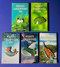 Load image into Gallery viewer, Wildlife Conservation Pin Package - All 5 Species!
