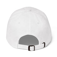 Load image into Gallery viewer, I LOVE NUDIS™ White Dad Hat Back
